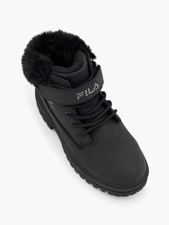 fila lace-up boot black deichmann