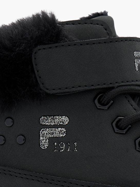 fila lace-up boot black deichmann