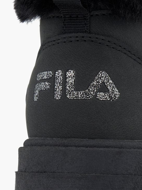 fila lace-up boot black deichmann