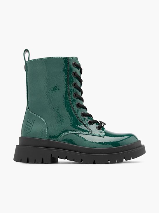 wicked lace-up boot grün deichmann