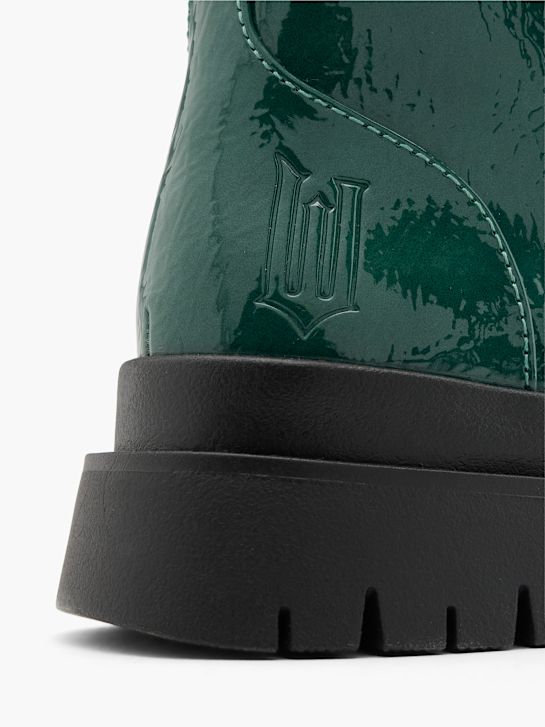 wicked lace-up boot grün deichmann