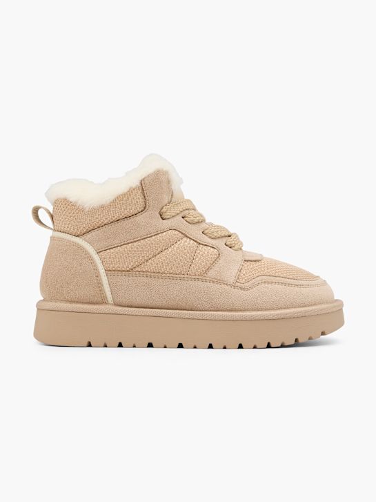 graceland lace-up boot-beige deichmann