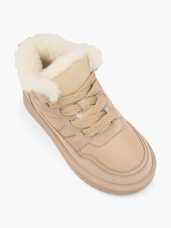 graceland lace-up boot-beige deichmann