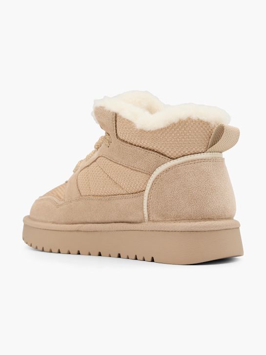 graceland lace-up boot-beige deichmann