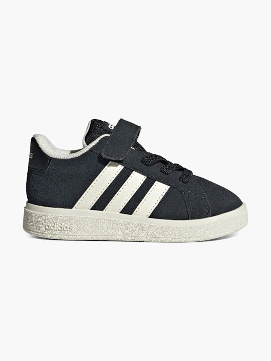 adidas grand court 00s el ich trainer in schwarz deichmann