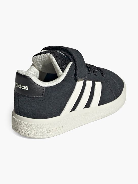 adidas grand court 00s el ich trainer in schwarz deichmann