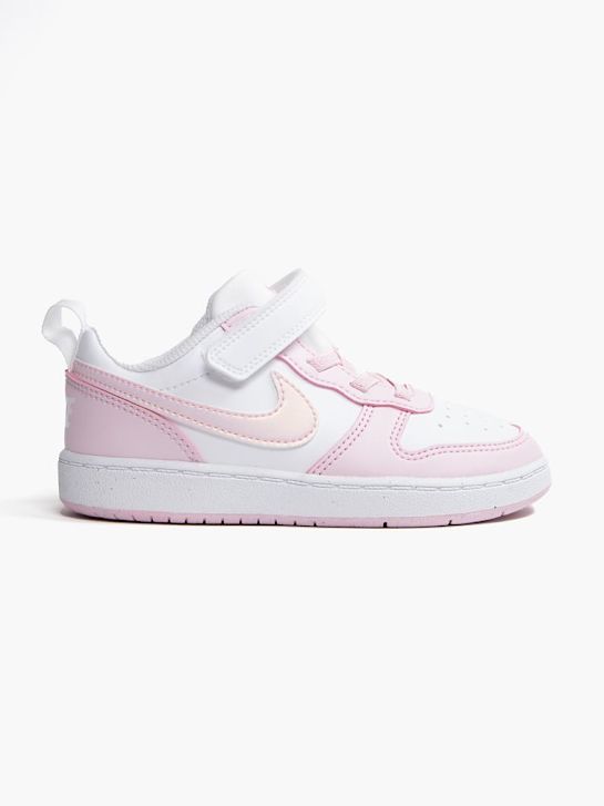 nike court borough low recraft trainer pink deichmann