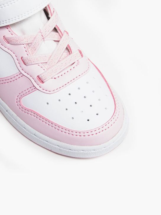 nike court borough low recraft trainer pink deichmann