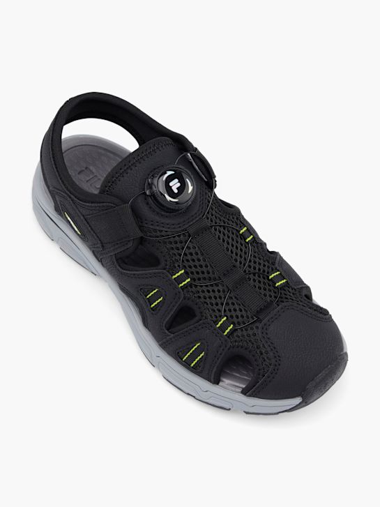 fila walking sandal black deichmann