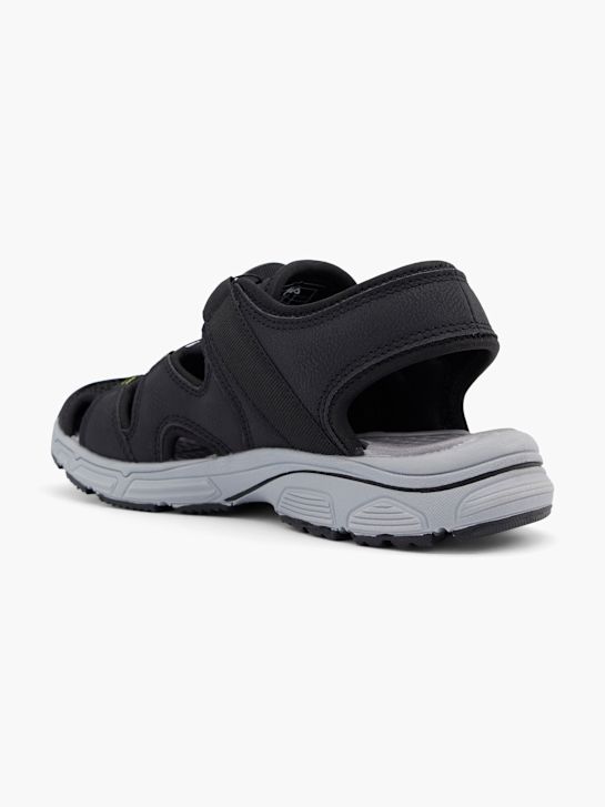 fila walking sandal black deichmann