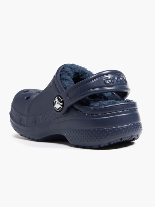crocs baya lined clog blau deichmann