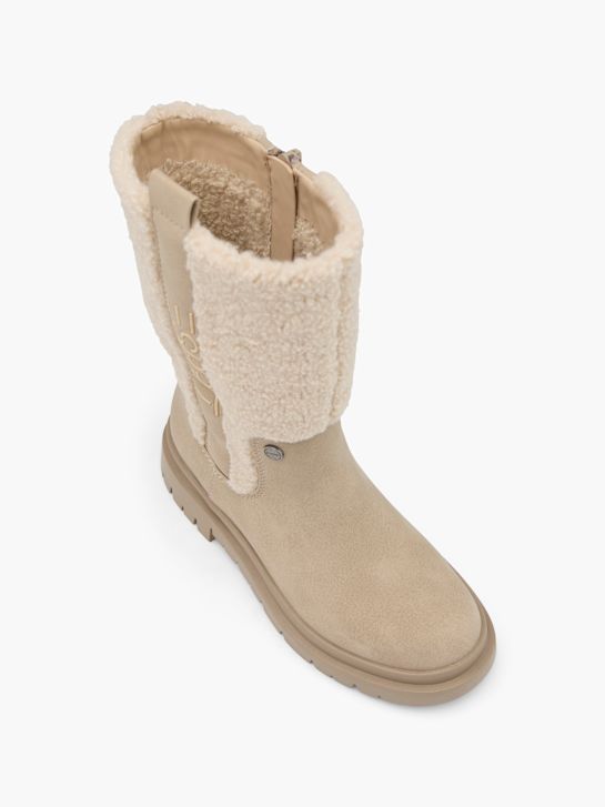 esprit knee high boot-beige deichmann
