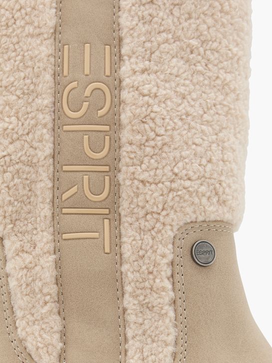 esprit knee high boot-beige deichmann
