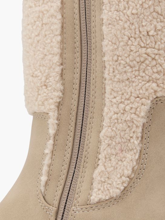 esprit knee high boot-beige deichmann