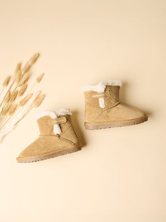 elefanten diola winter boot-beige deichmann