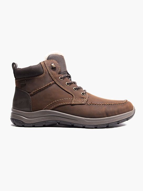 rieker schnür-boot-beige deichmann