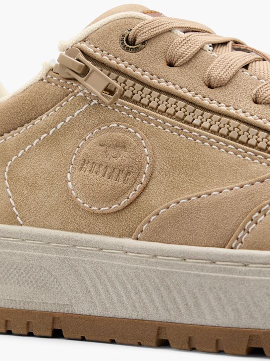 mustang trainer beige deichmann