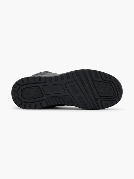 vty high-top trainers black deichmann