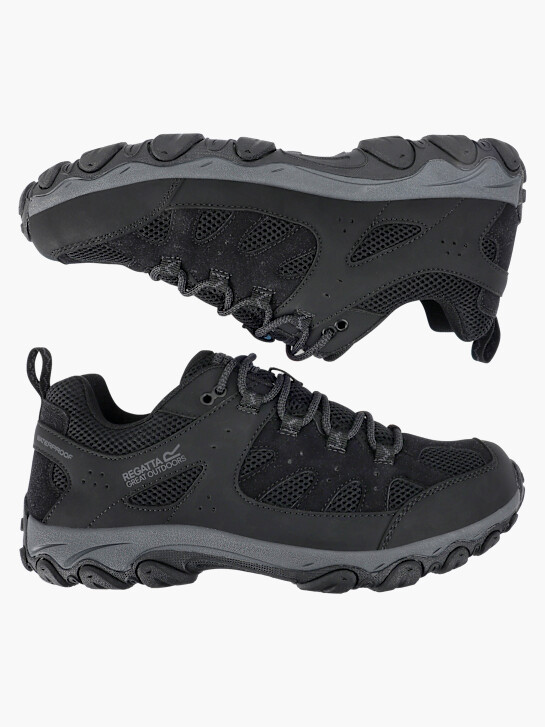 regatta walking shoe black deichmann