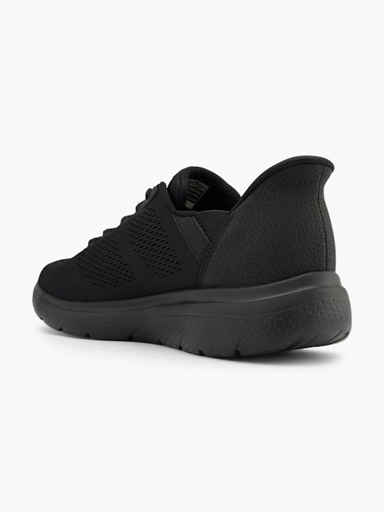 skechers flection swift-fit trainer black deichmann