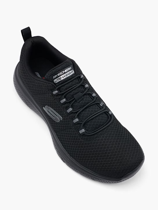 skechers geno - zarin slip-on trainers black deichmann