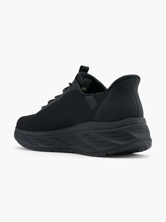 skechers venture fahrt swift-fit-slip-on trainers black deichmann