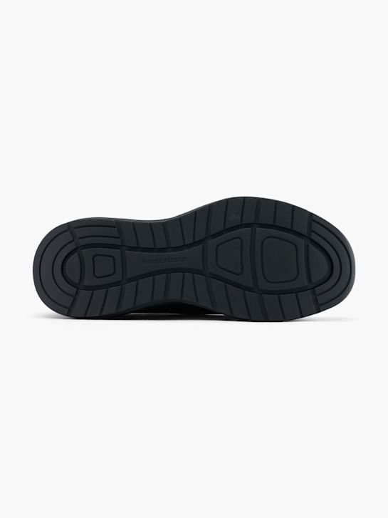 skechers venture fahrt swift-fit-slip-on trainers black deichmann
