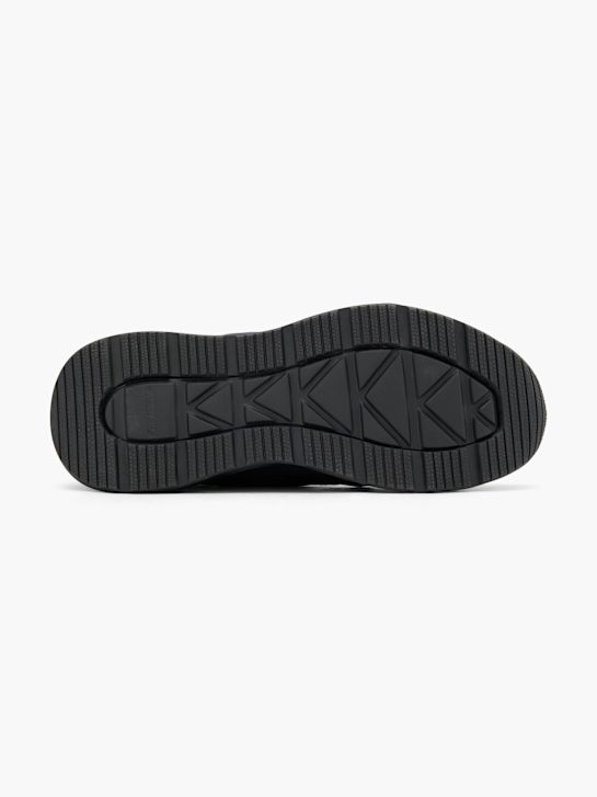 skechers swift-fit-slip-on trainers black deichmann