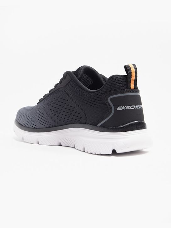 skechers burns 2.0 trainer-black deichmann