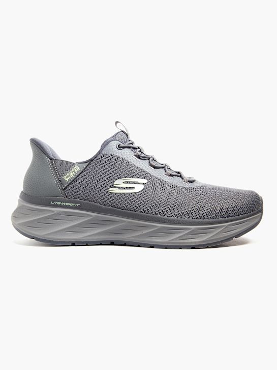 skechers venture fahrt swift-fit-slip-on trainers grau deichmann