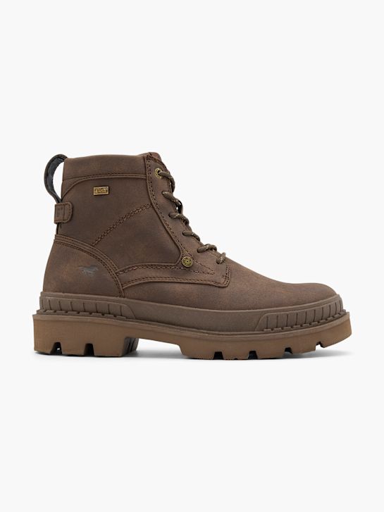 mustang lace-up boot brown deichmann