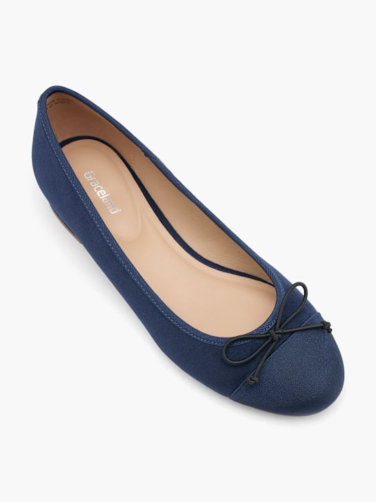 graceland ballet flat dark blau deichmann