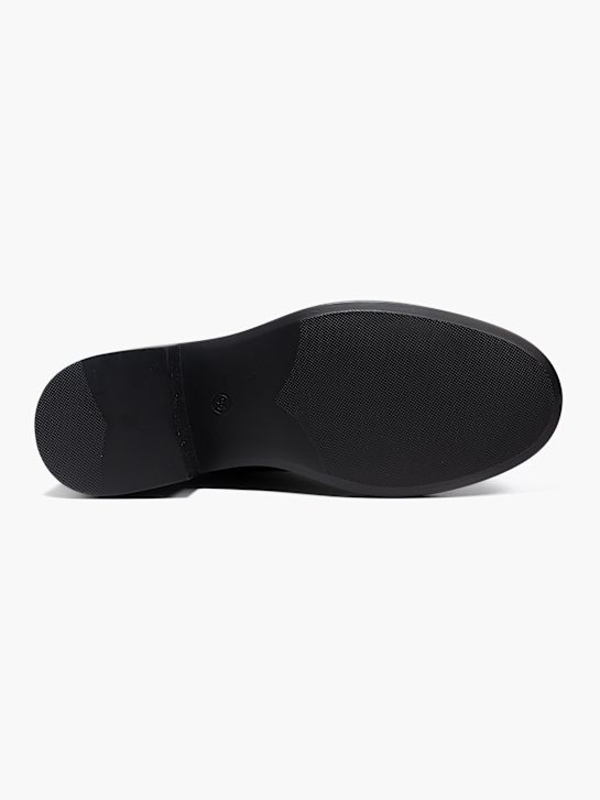 5th avenue heeled chelsea boot-black deichmann