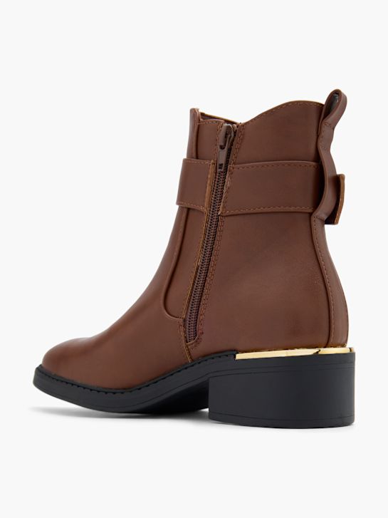 graceland heeled chelsea boot beige deichmann