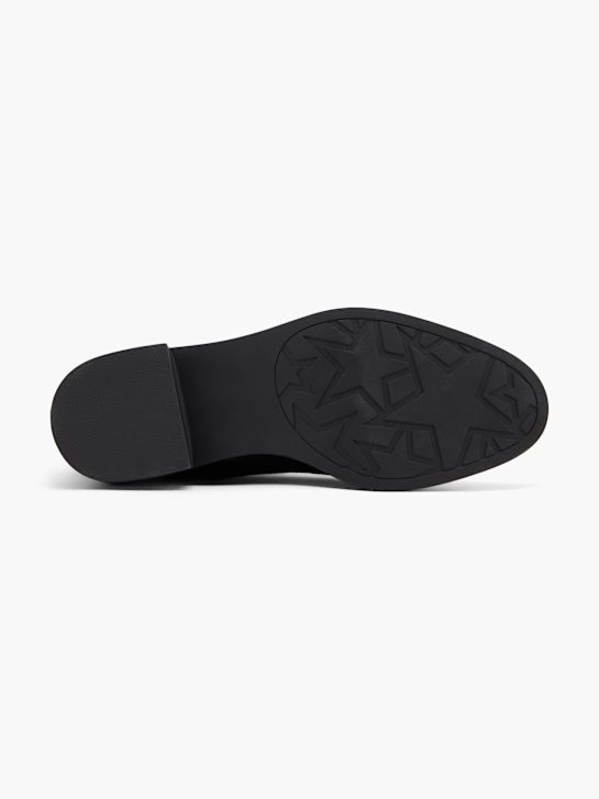 graceland heeled chelsea boot-black deichmann