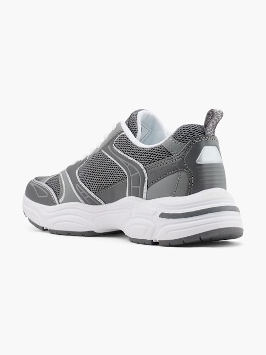graceland chunky trainer grau deichmann