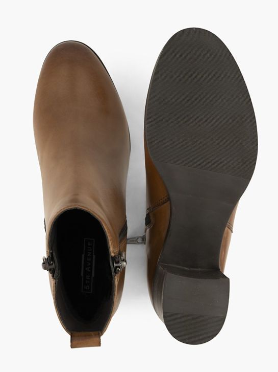 5th avenue classic ankle boot-cognac deichmann