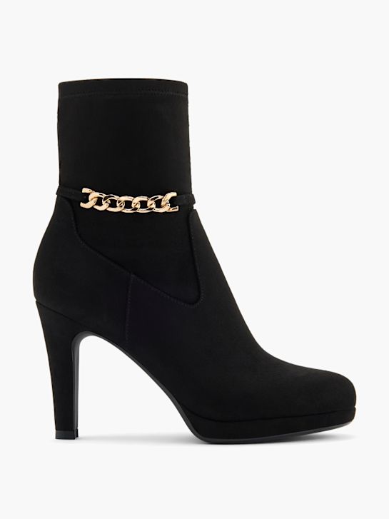 laufsteg-klassische ankle boot black deichmann
