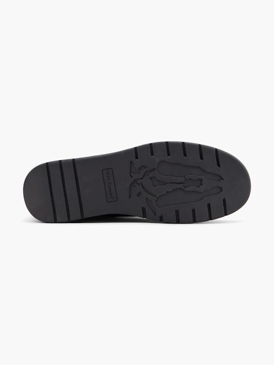 hush welpen kniehohe stiefel schwarz deichmann