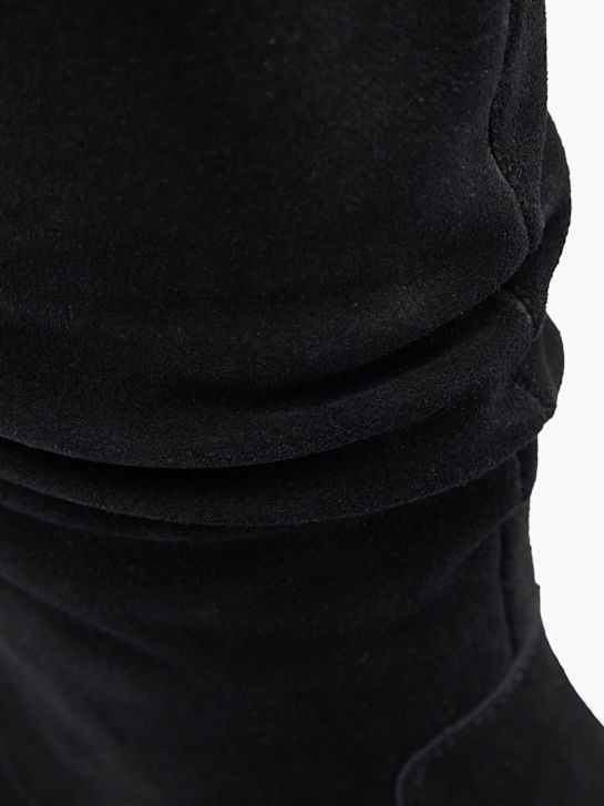 hush welpen kniehohe stiefel schwarz deichmann