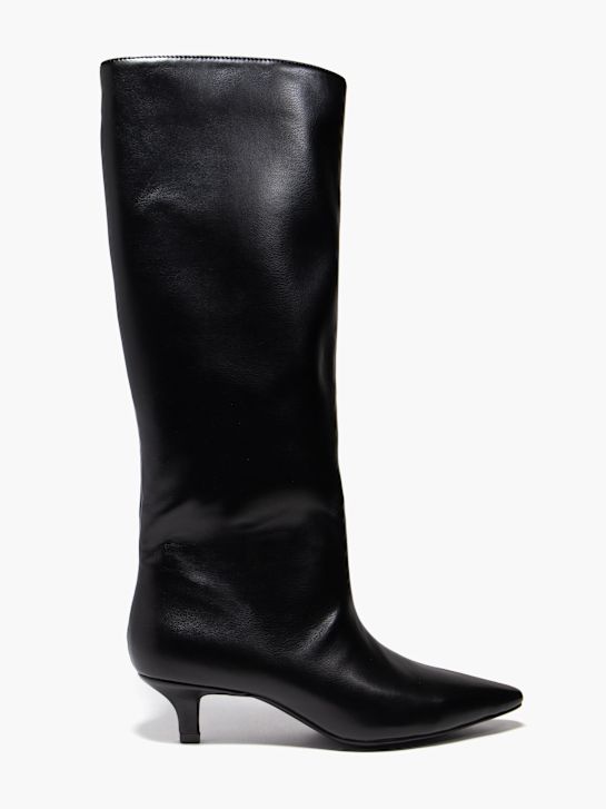 catwalk knee high boot black deichmann