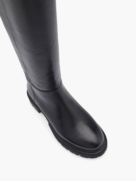 5th avenue knee high boot black deichmann