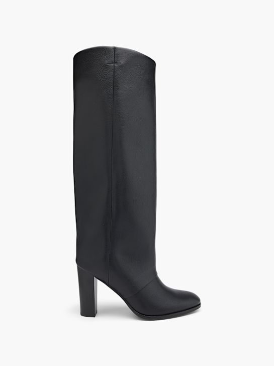 catwalk knee high boot black deichmann