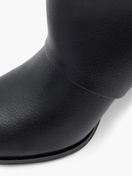 catwalk knee high boot black deichmann
