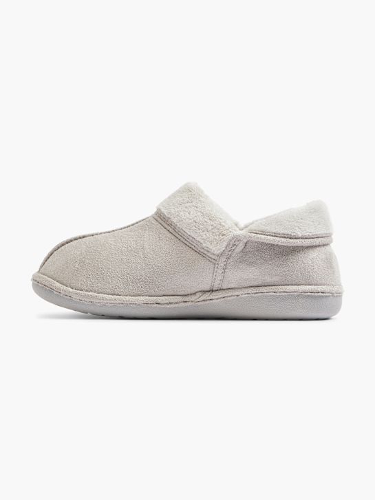 casa mia geschlossene pantoffel grau deichmann