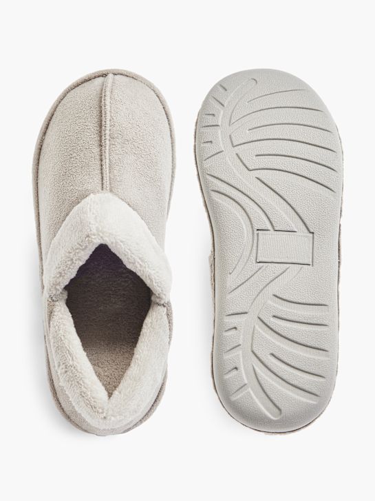 casa mia geschlossene pantoffel grau deichmann