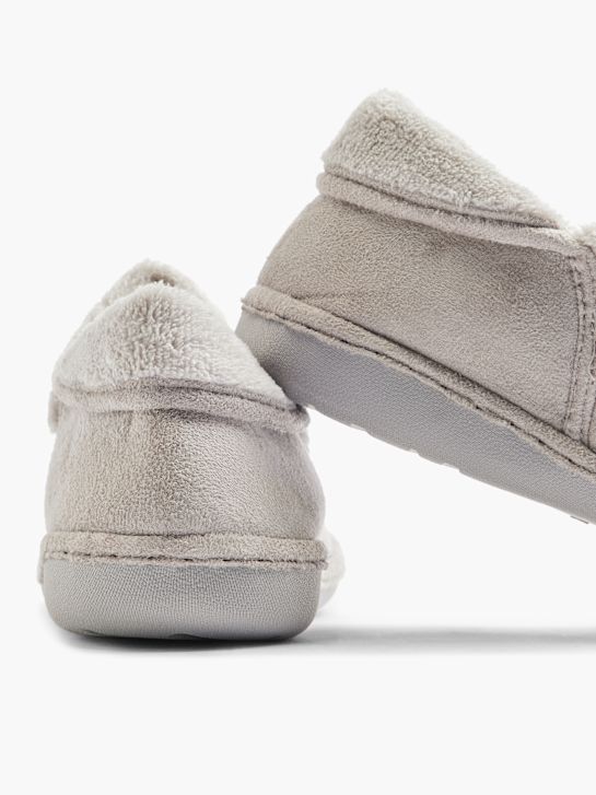 casa mia geschlossene pantoffel grau deichmann