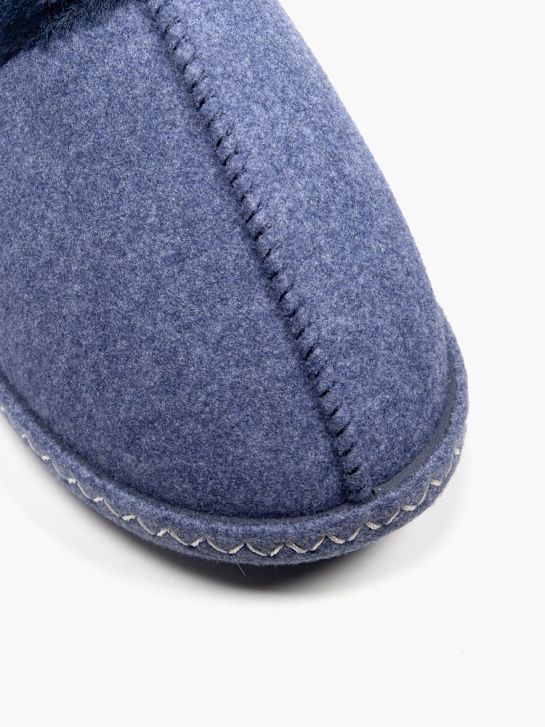 casa mia geschlossene slipper blau deichmann