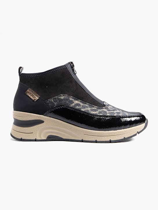 rieker stiefel schwarz deichmann