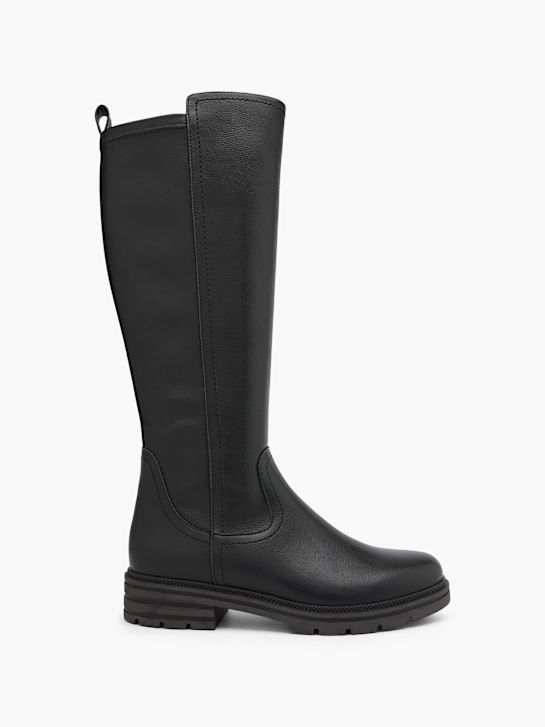 easy street knee high boot black deichmann